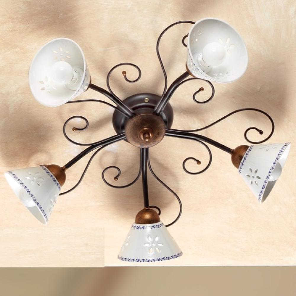 klasicky vela ziaroviek svetla stropna svietidla nizka svetla vyska mediteranska rucne malovany keramika porcelan kovanzelezna elegantna vidiecka.jpg